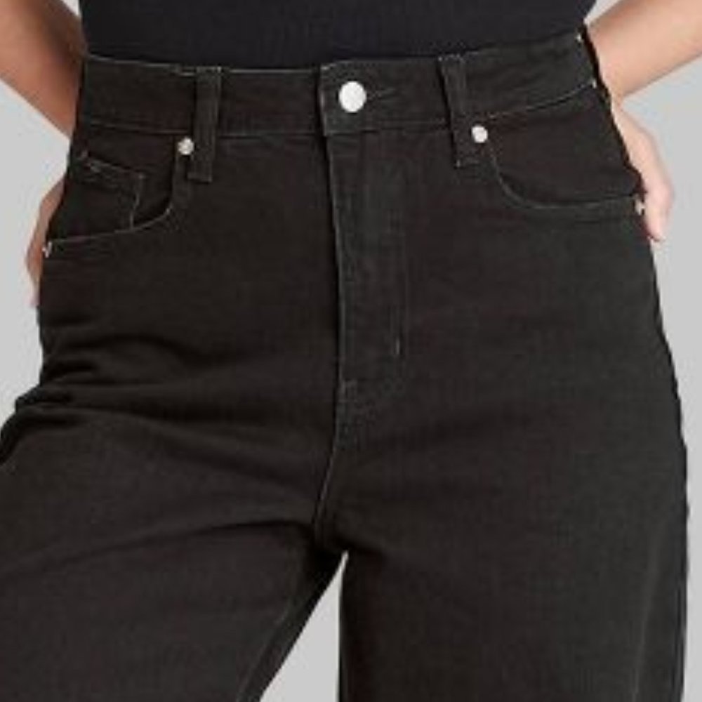 WILD FABLE Super-High Rise Distressed Baggy Jeans 𝐍𝐄𝐖 𝐖𝐈𝐓𝐇 𝐓𝐀𝐆𝐒! - Picture 5 of 14